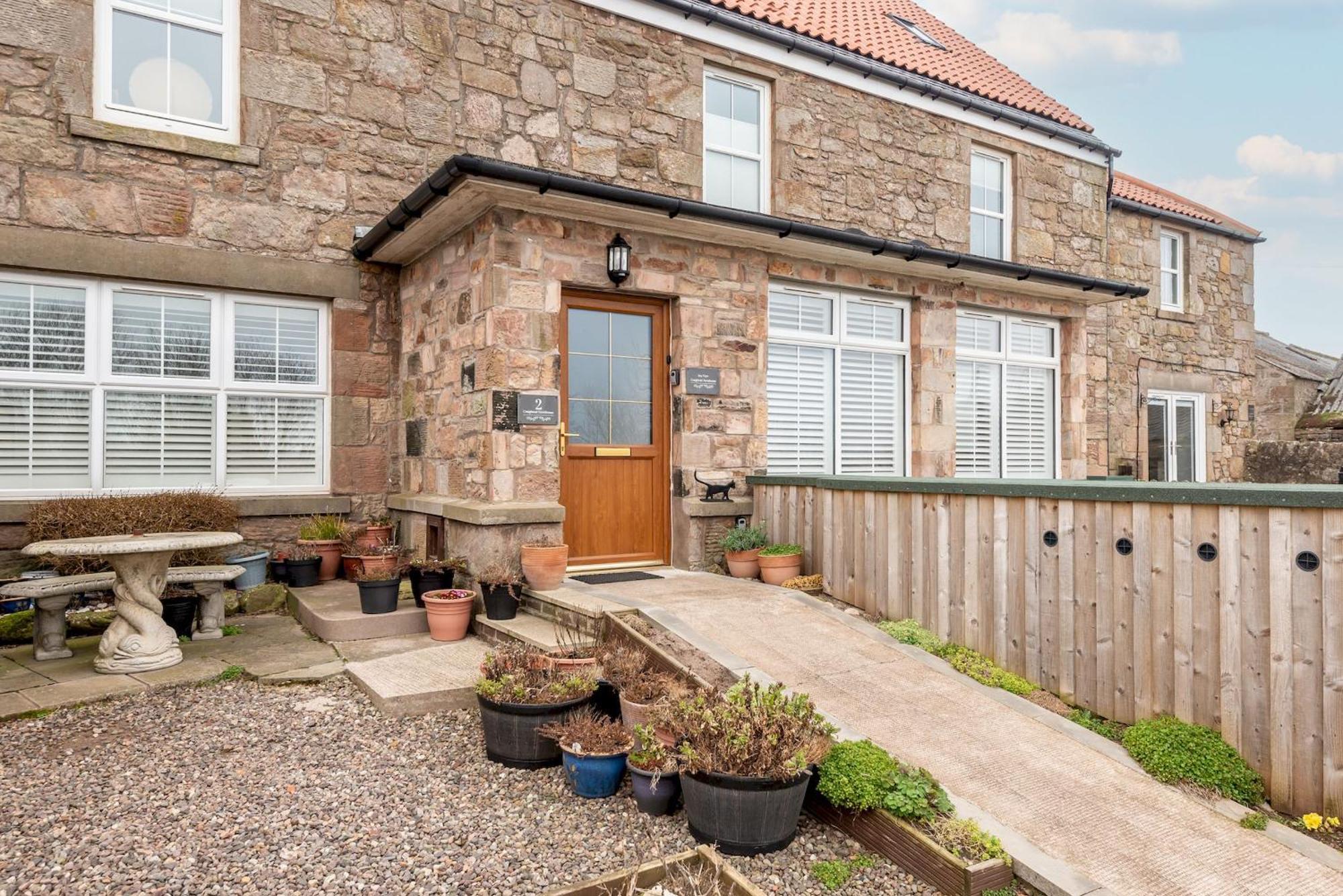 Craighead Farmhouse No 2 - Golf Course View Crail Exterior foto